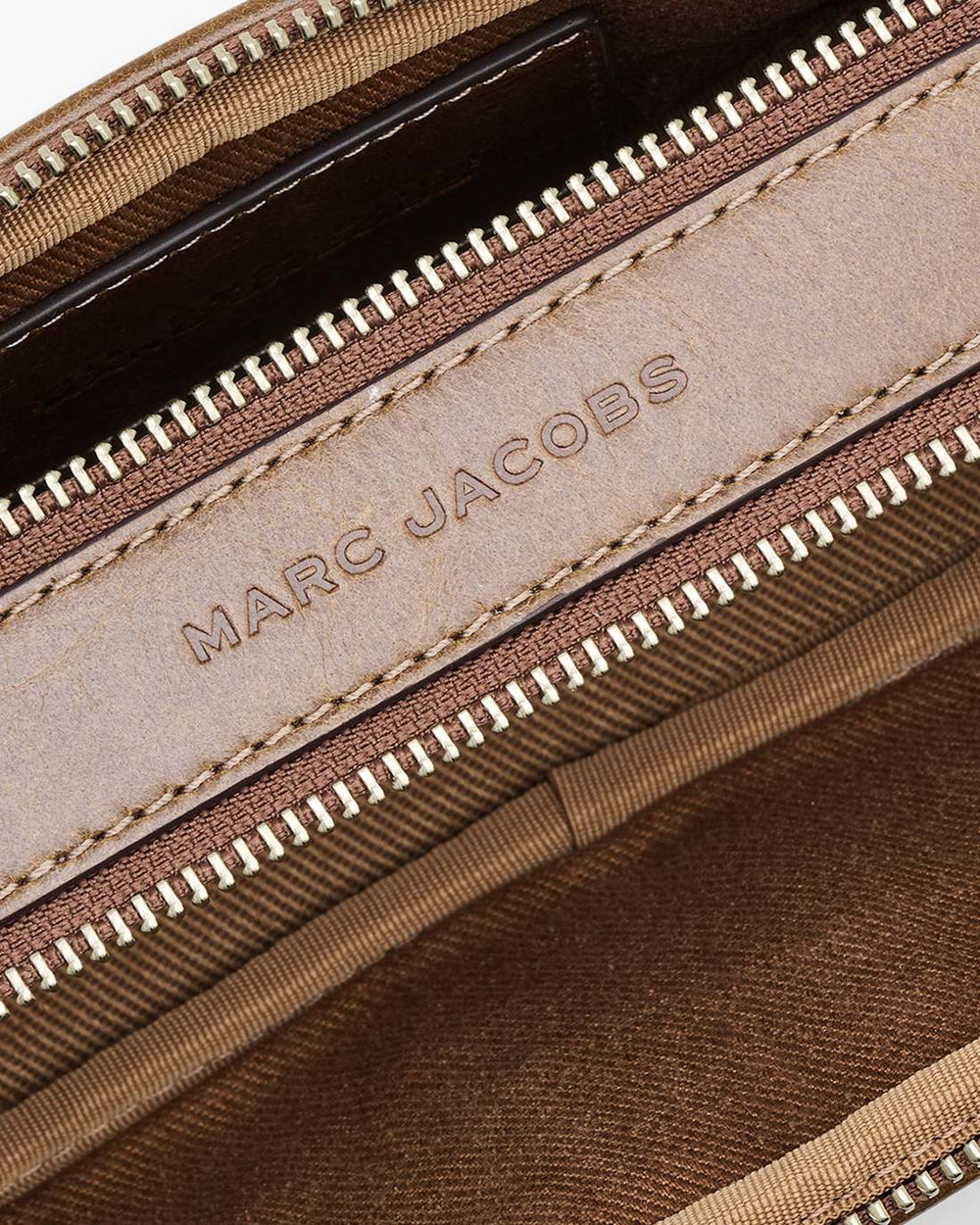 Marc Jacobs New - The Suede Patchwork Snapshot Brown Multi