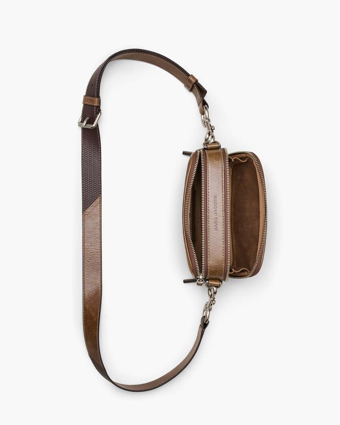 Marc Jacobs New - The Suede Patchwork Snapshot Brown Multi