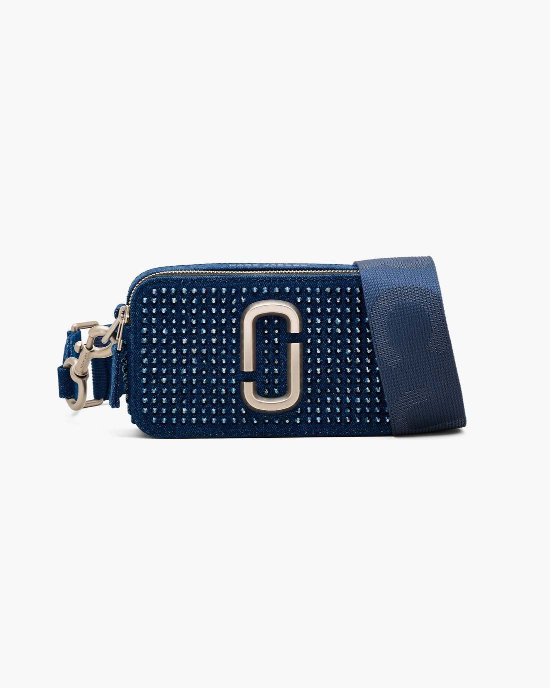 Marc Jacobs Sale - The Crystal Denim Snapshot Dark Wash Crystal