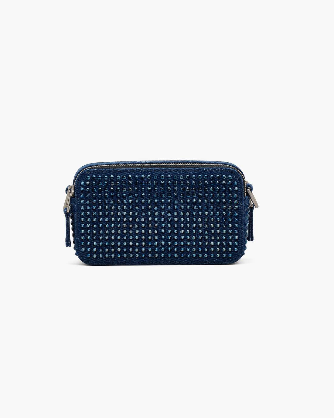 Marc Jacobs Sale - The Crystal Denim Snapshot Dark Wash Crystal