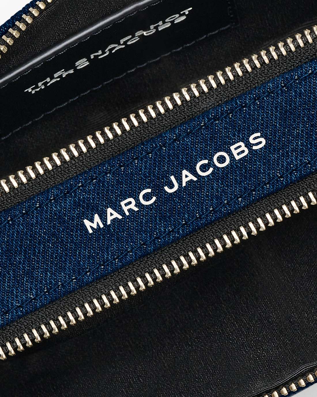 Marc Jacobs Sale - The Crystal Denim Snapshot Dark Wash Crystal