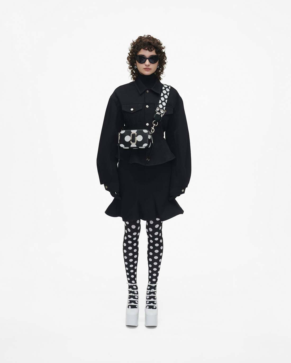 Marc Jacobs Outlet - The Spots Snapshot Black/White