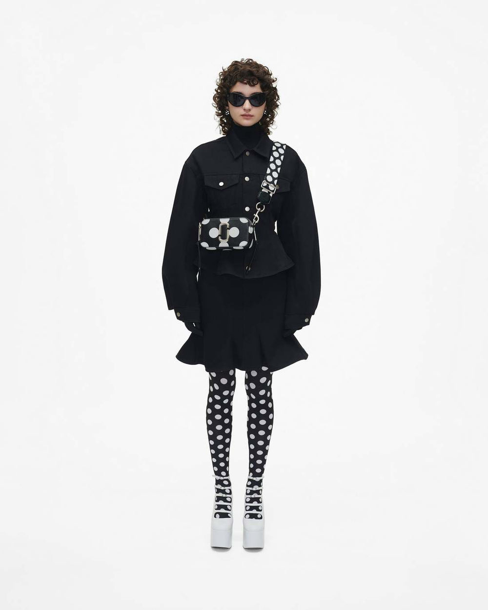 Marc Jacobs Outlet - The Spots Snapshot Black/White