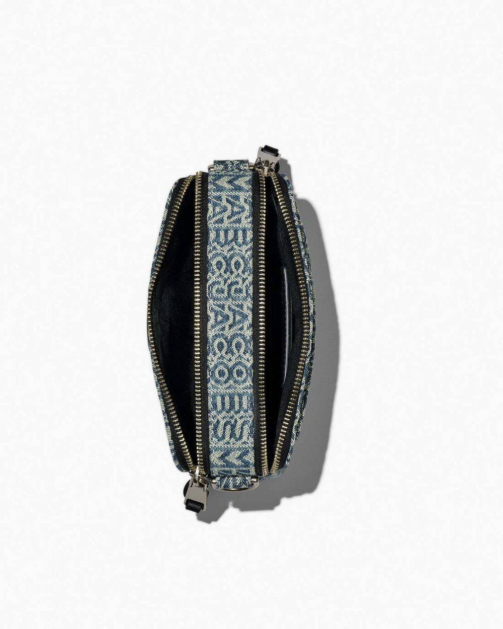 Marc Jacobs Online - The Washed Monogram Denim Snapshot Sun Faded Denim