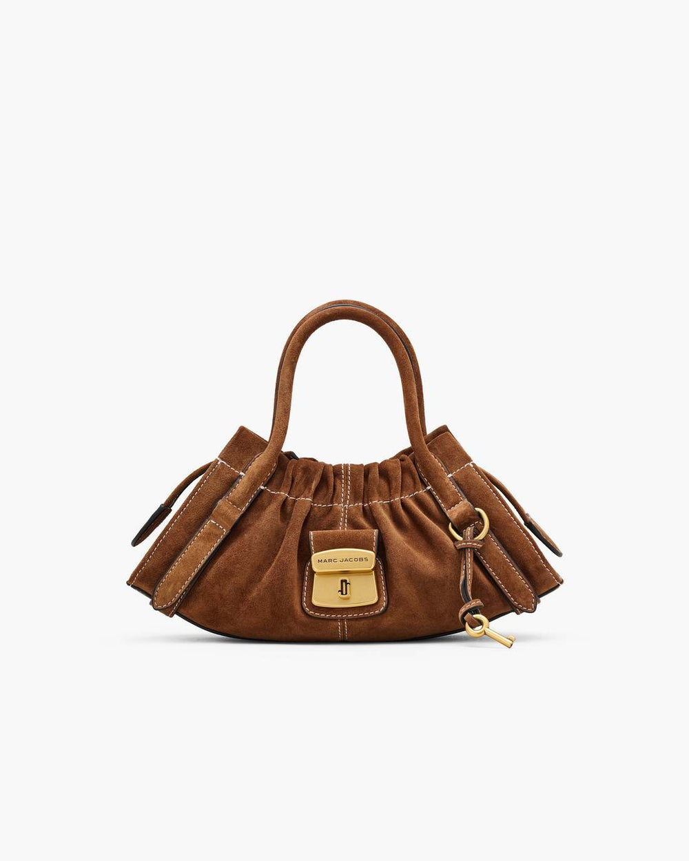 Marc Jacobs Outlet - The Suede Cristina Small Satchel Copper