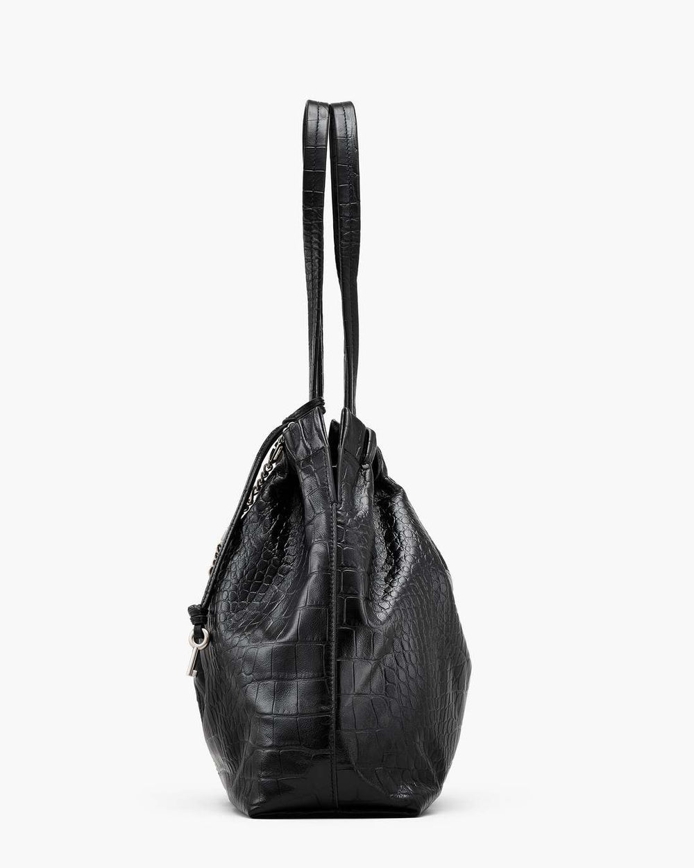 Marc Jacobs Discount - The Croc Cristina Tote Black