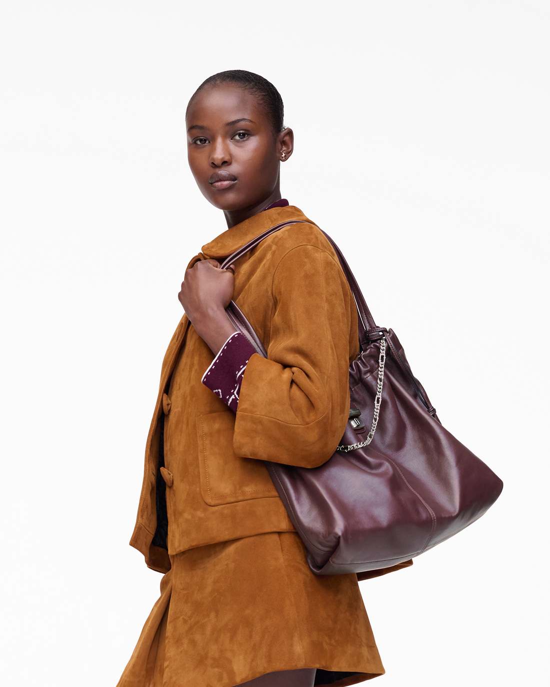 Marc Jacobs For Sale - The Cristina Tote Dark Plum
