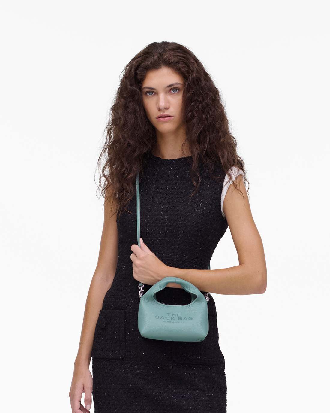 Marc Jacobs Online - The Micro Crossbody Sack Bag Sky Blue