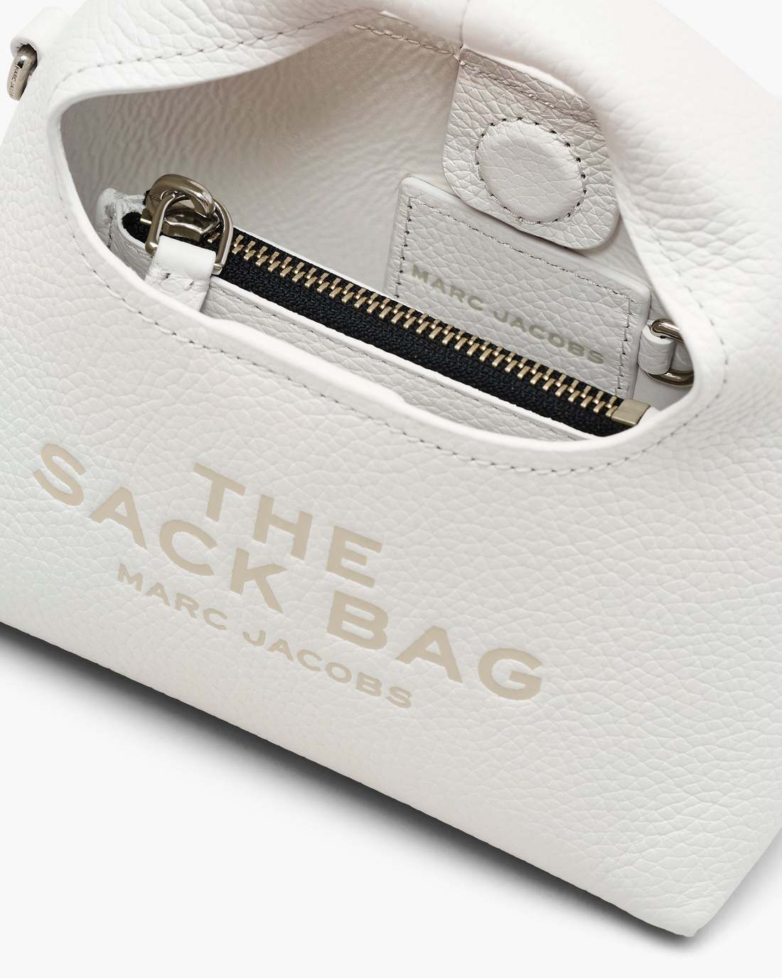 Marc Jacobs Sale - The Micro Crossbody Sack Bag White