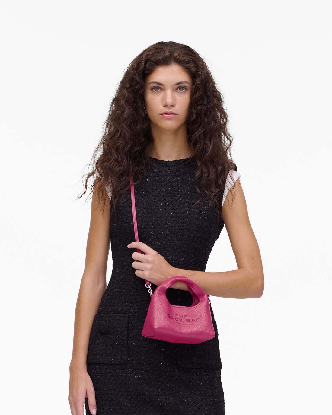 Marc Jacobs For Sale - The Micro Crossbody Sack Bag Raspberry Pink