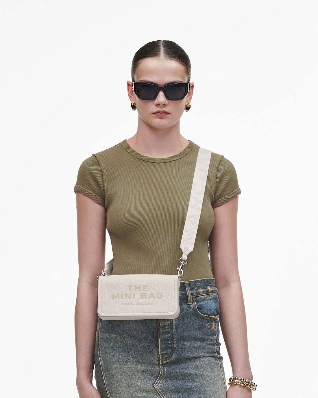Marc Jacobs US - The Leather Mini Bag Cotton