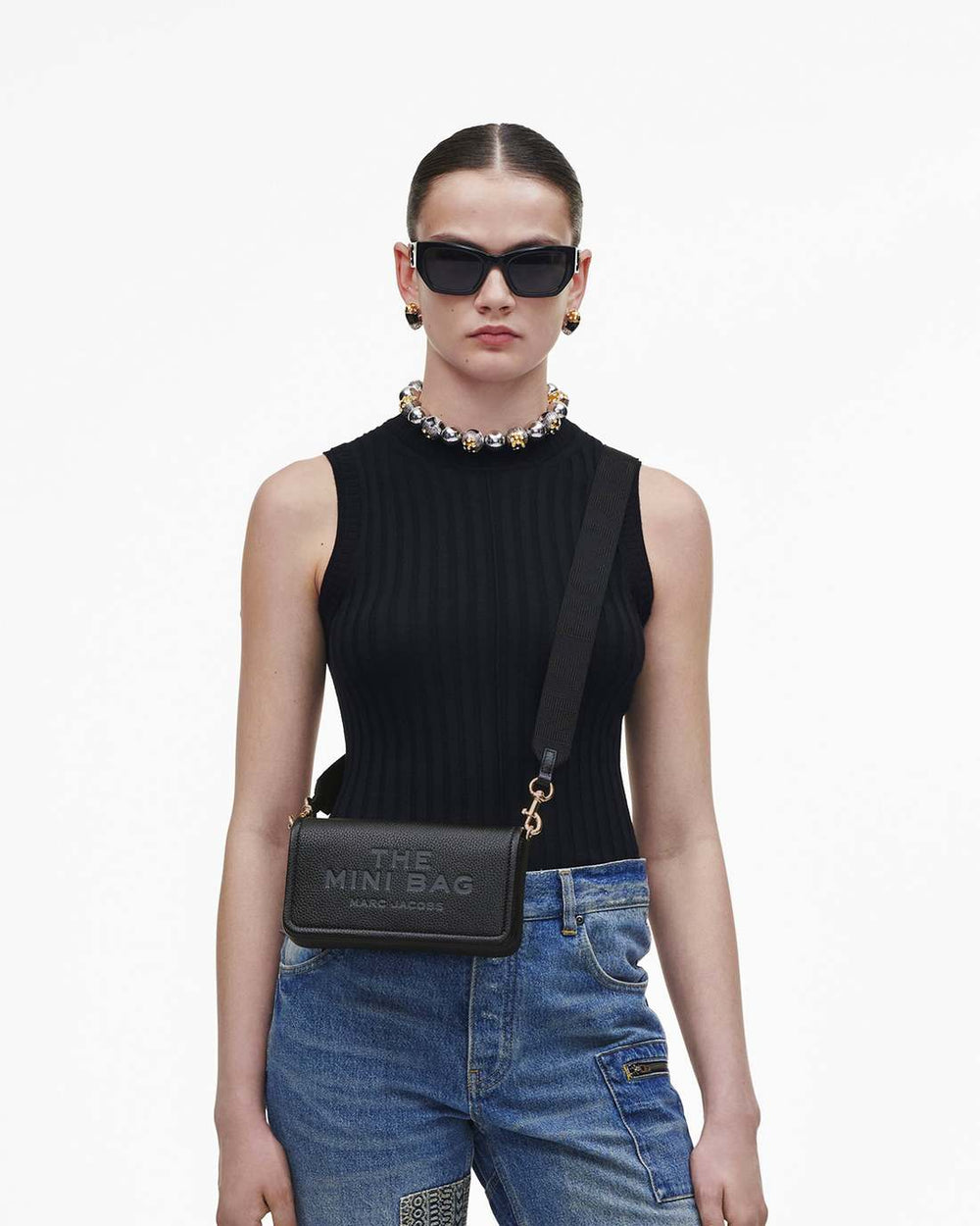 Marc Jacobs New - The Leather Mini Bag Black