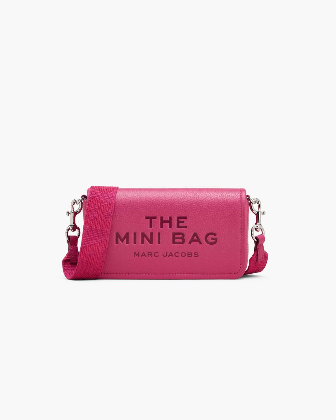 Marc Jacobs Online - The Leather Mini Bag Raspberry Pink