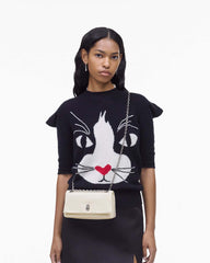 Marc Jacobs New - The Dual Chain Mini Bag Cloud White