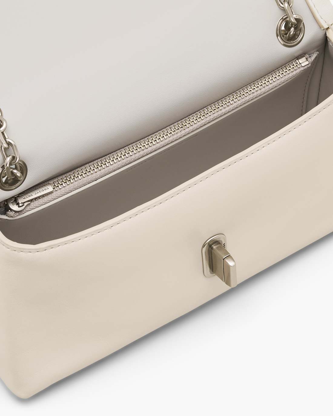 Marc Jacobs New - The Dual Chain Mini Bag Cloud White