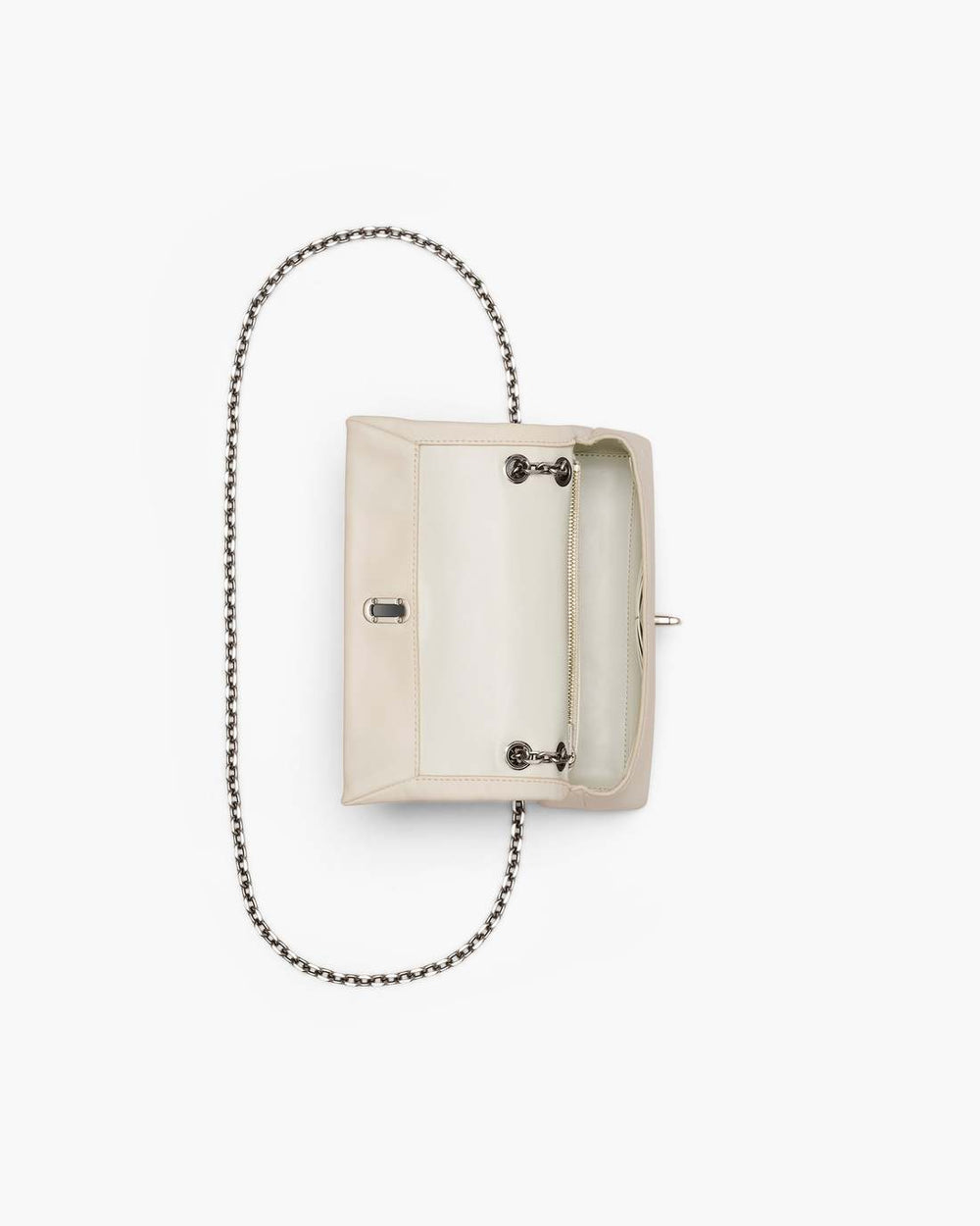 Marc Jacobs New - The Dual Chain Mini Bag Cloud White