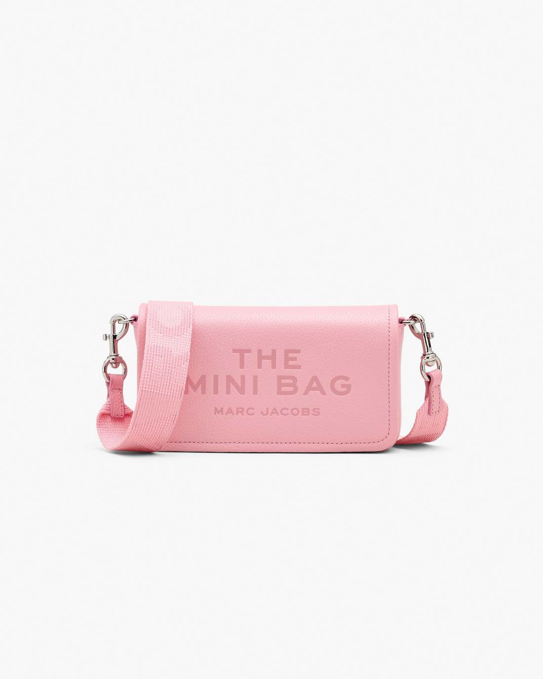 Marc Jacobs Discount - The Leather Mini Bag Ribbon Pink