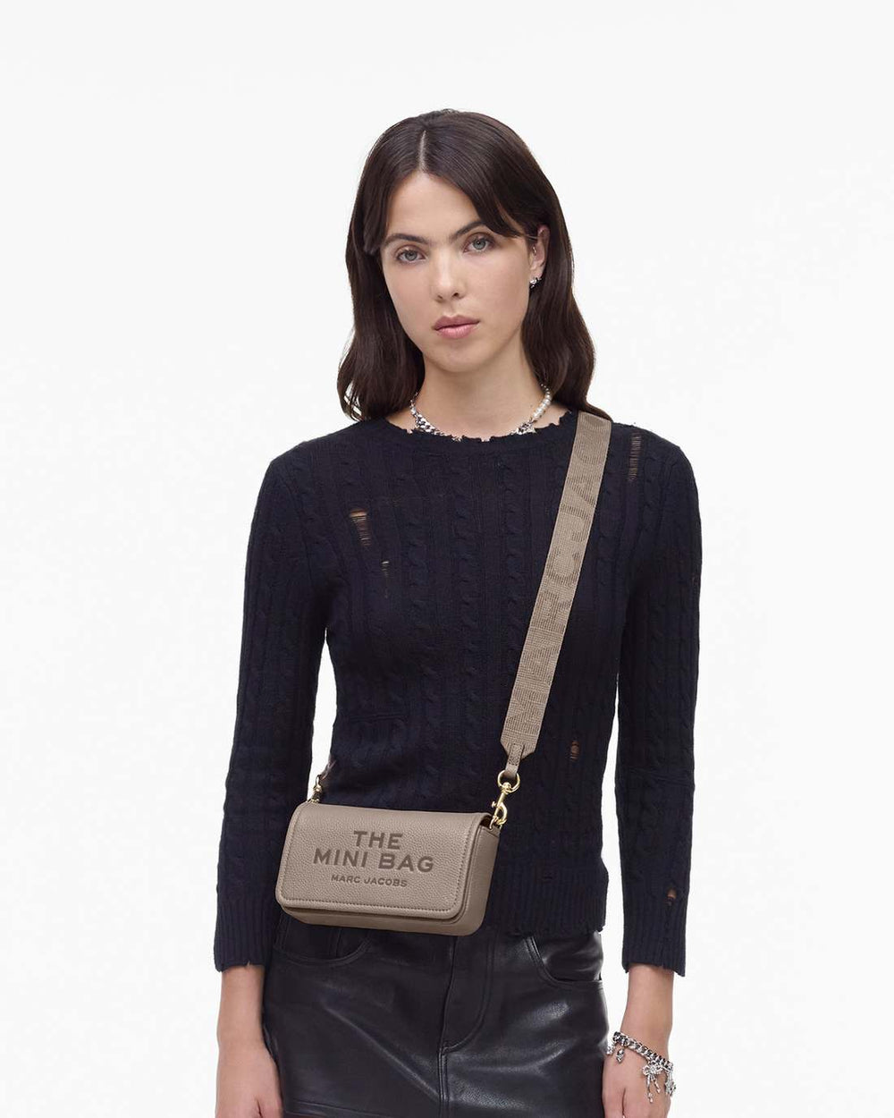 Marc Jacobs For Sale - The Leather Mini Bag Cement