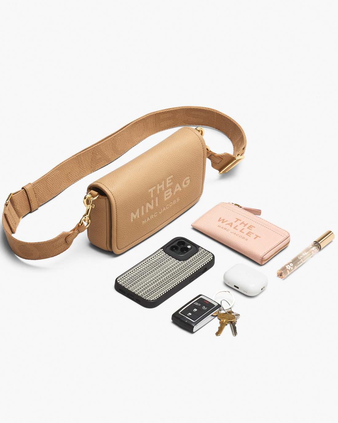 Marc Jacobs For Sale - The Leather Mini Bag Cement