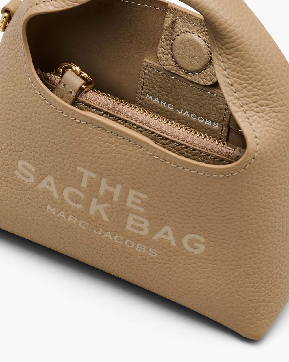 Marc Jacobs New - The Micro Crossbody Sack Bag Camel