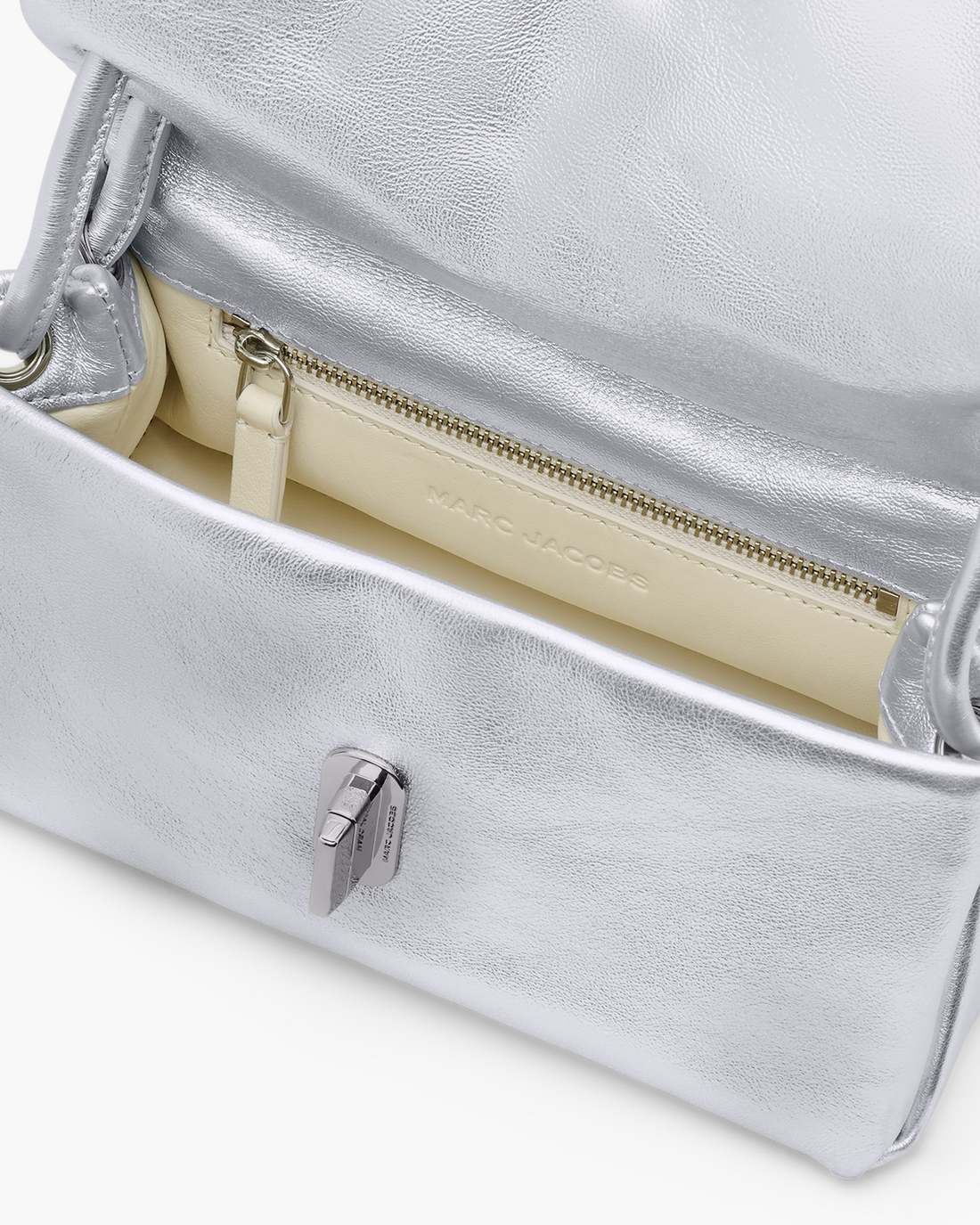 Marc Jacobs Outlet - The Metallic Mini Dual Bag Silver