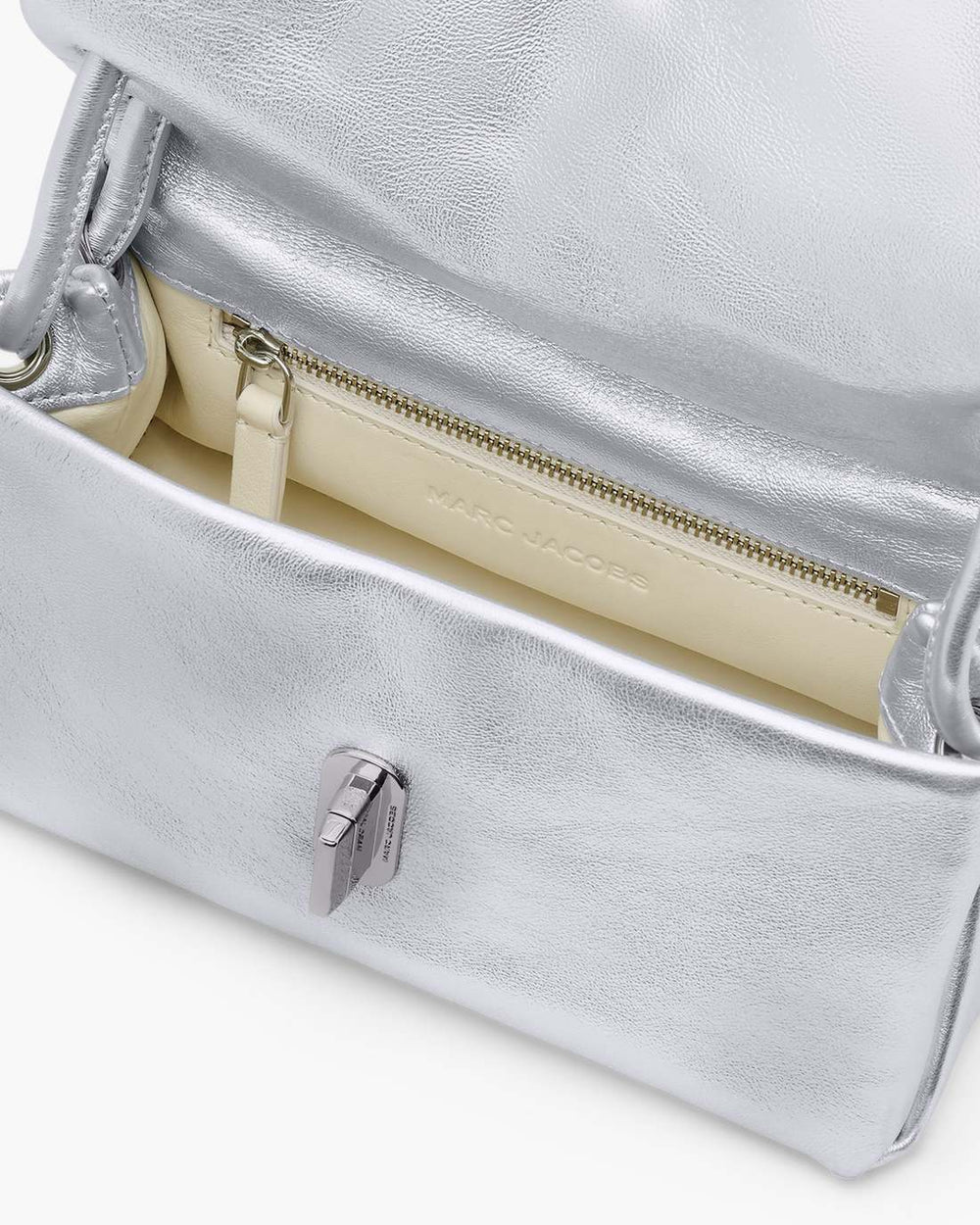 Marc Jacobs Outlet - The Metallic Mini Dual Bag Silver