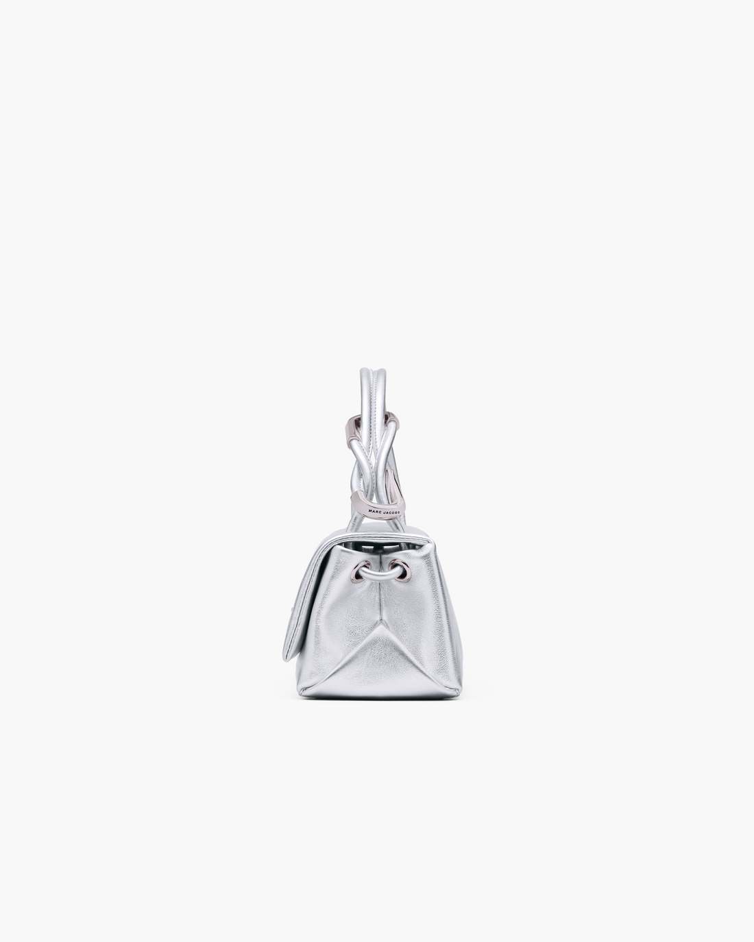 Marc Jacobs Outlet - The Metallic Mini Dual Bag Silver