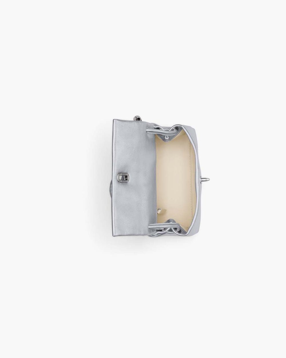 Marc Jacobs Outlet - The Metallic Mini Dual Bag Silver