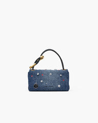 Marc Jacobs Online - The Trinket Charm Denim Mini Dual Bag Medium Wash Multi