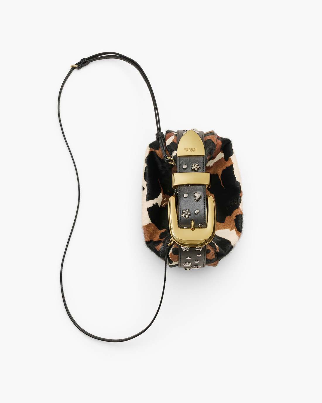 Marc Jacobs Sale - The Cow Haircalf Party Bag Mocha Multi