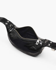 Marc Jacobs Discount - The Crinkle Patent Party Bag Black