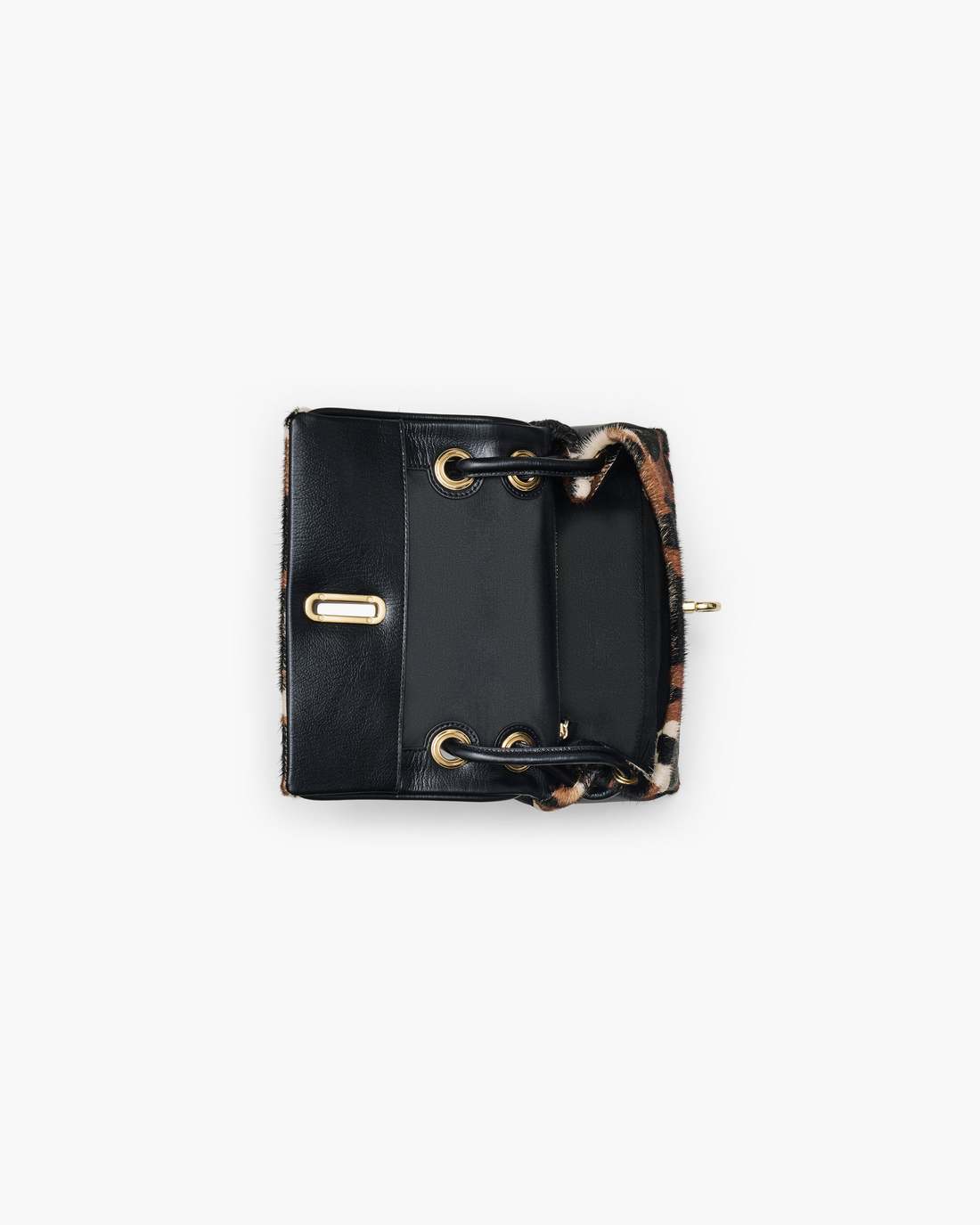 Marc Jacobs For Sale - The Cow Haircalf Mini Dual Shoulder Bag Mocha Multi