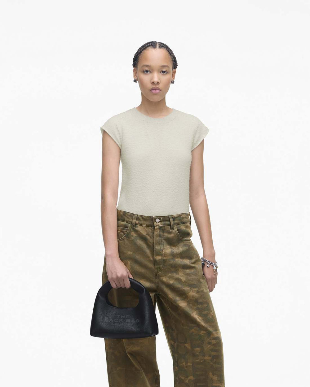 Marc Jacobs US - The Mini Sack Bag Tonal Black