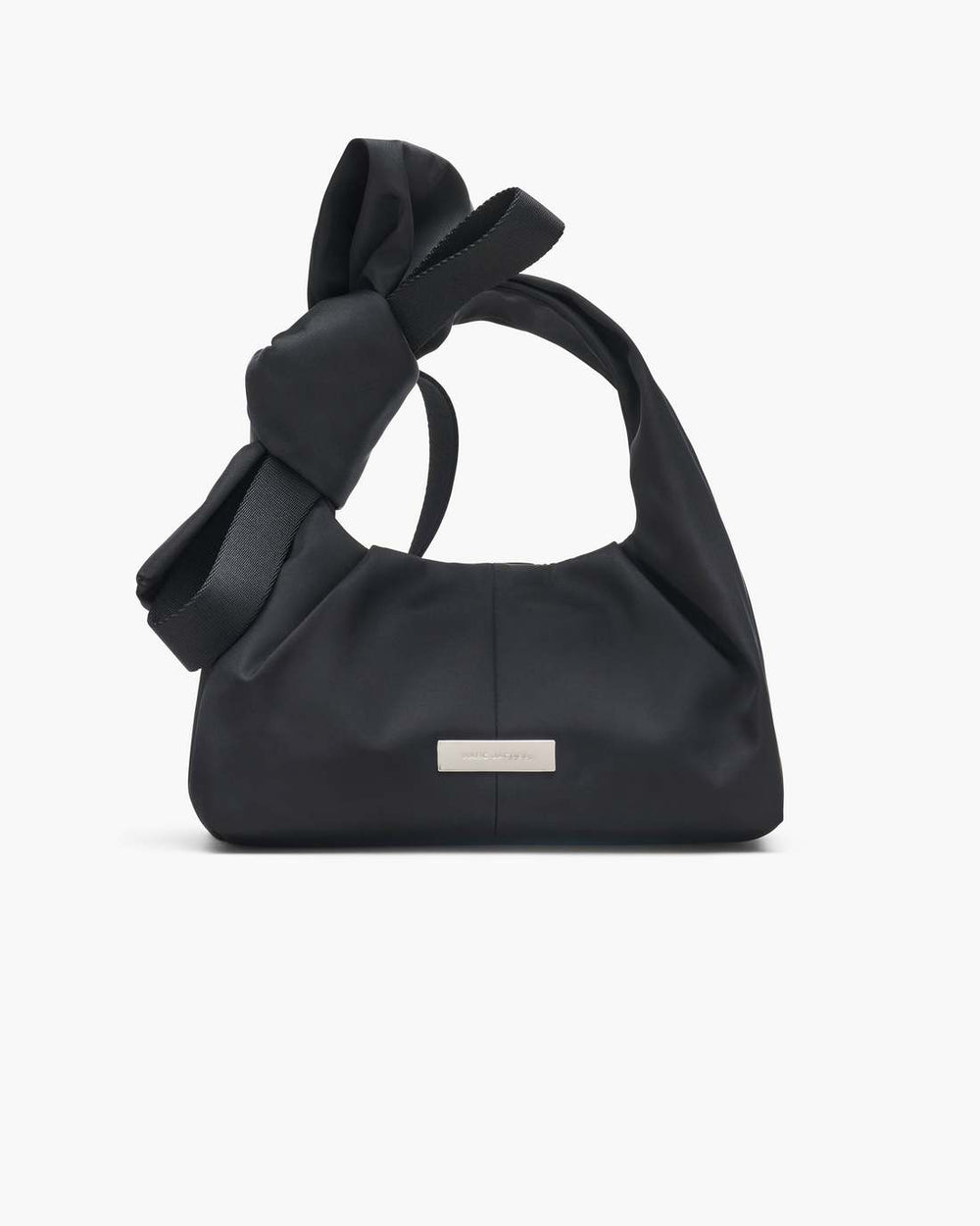 Marc Jacobs Discount - The Bow Nylon Mini Sack Bag Black