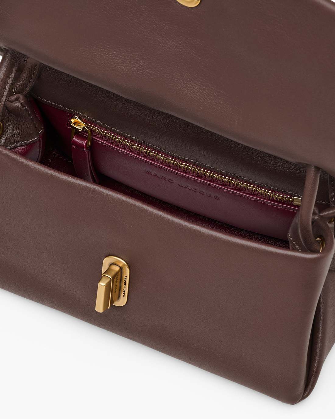 Marc Jacobs New - The Mini Dual Bag Ganache