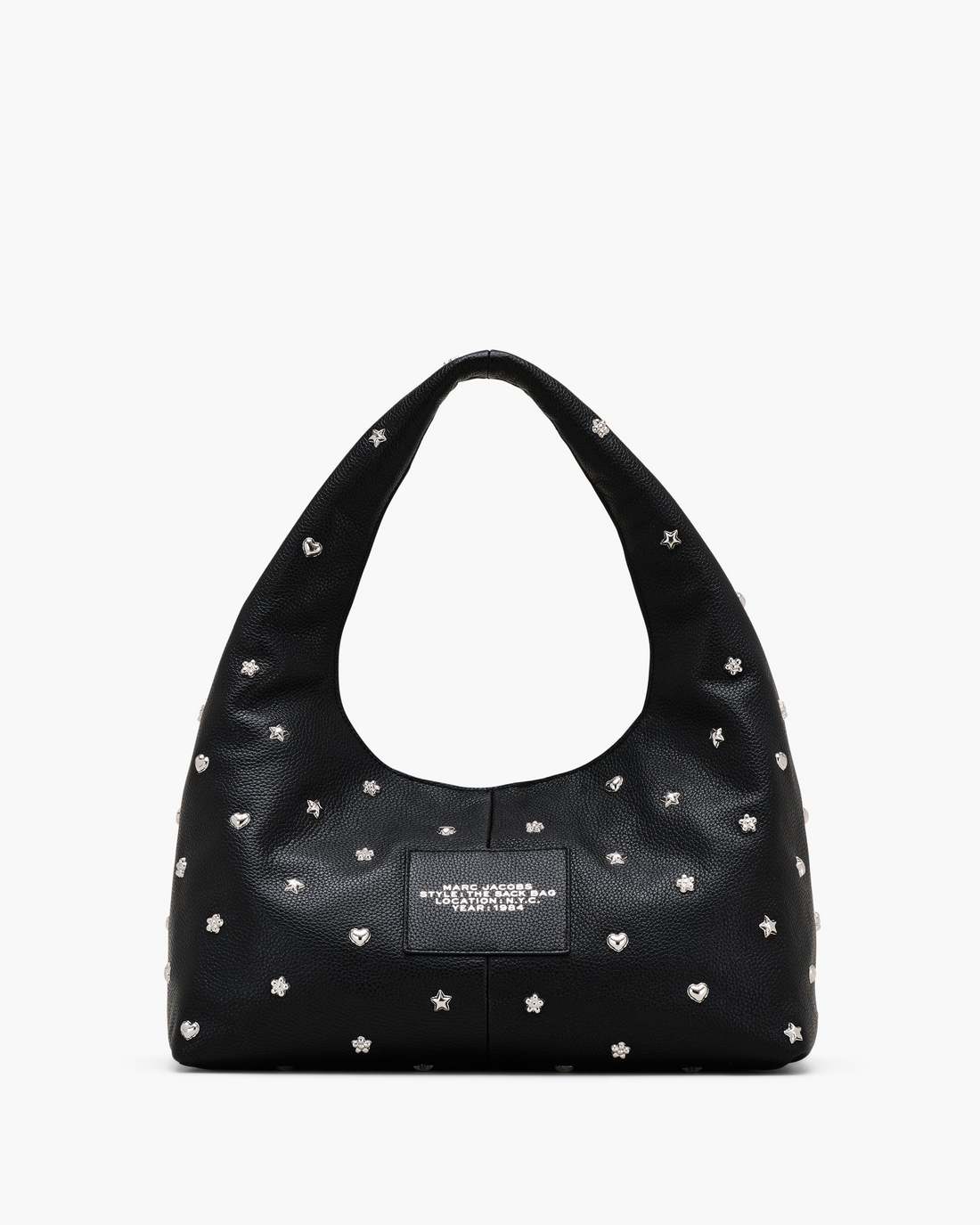 Marc Jacobs Sale - The Mini Icon Stud Sack Bag Black Multi