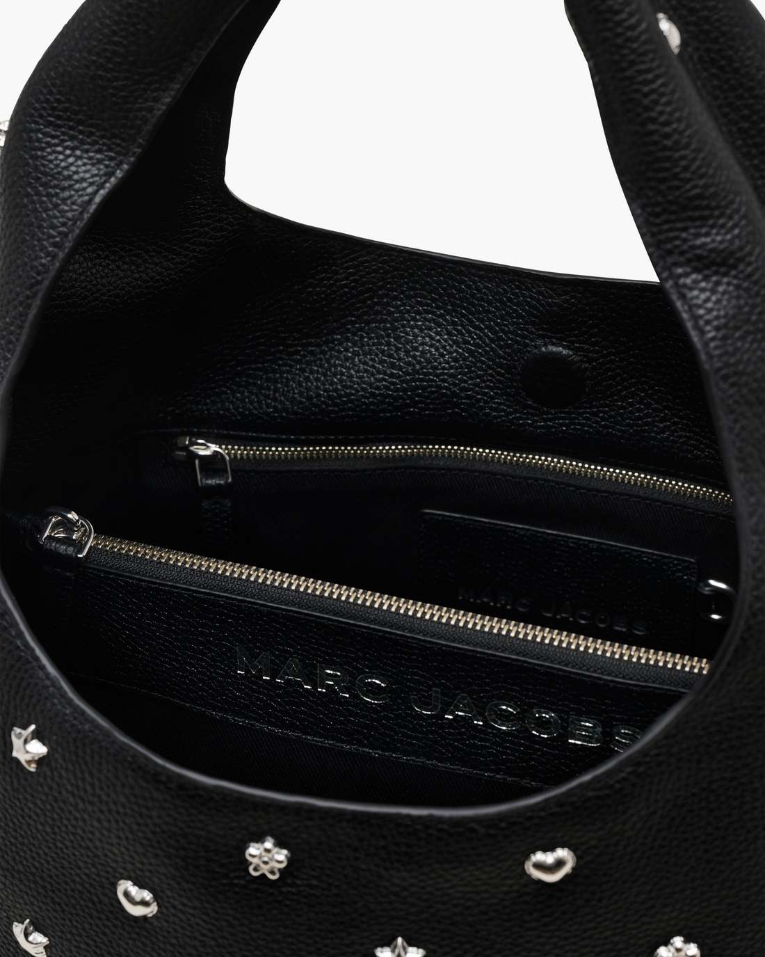Marc Jacobs Sale - The Mini Icon Stud Sack Bag Black Multi
