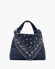 Marc Jacobs Outlet - The Bandana Sack Bag Navy Multi
