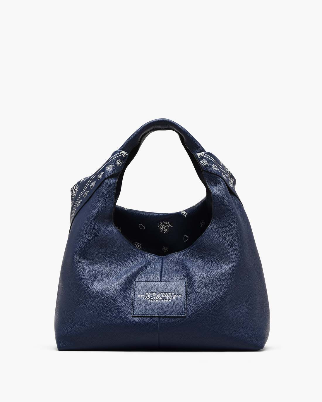 Marc Jacobs Outlet - The Bandana Sack Bag Navy Multi