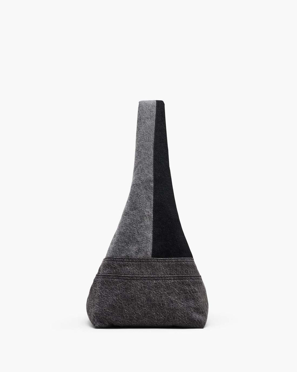 Marc Jacobs Online - The Patchwork Denim Sack Bag Black Denim