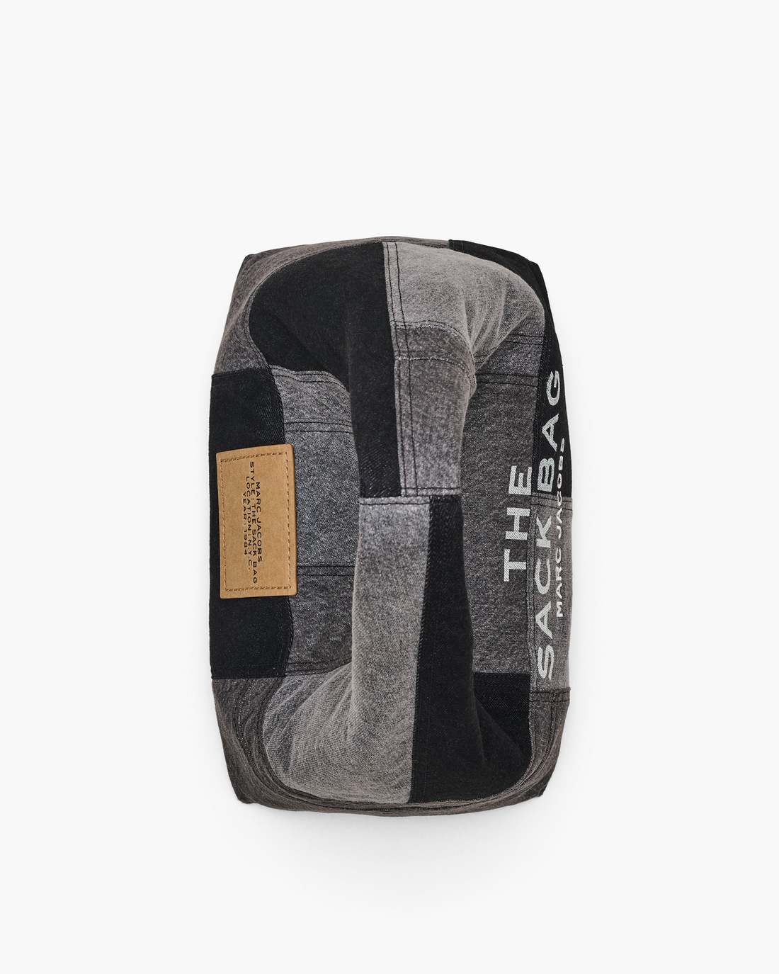 Marc Jacobs Online - The Patchwork Denim Sack Bag Black Denim