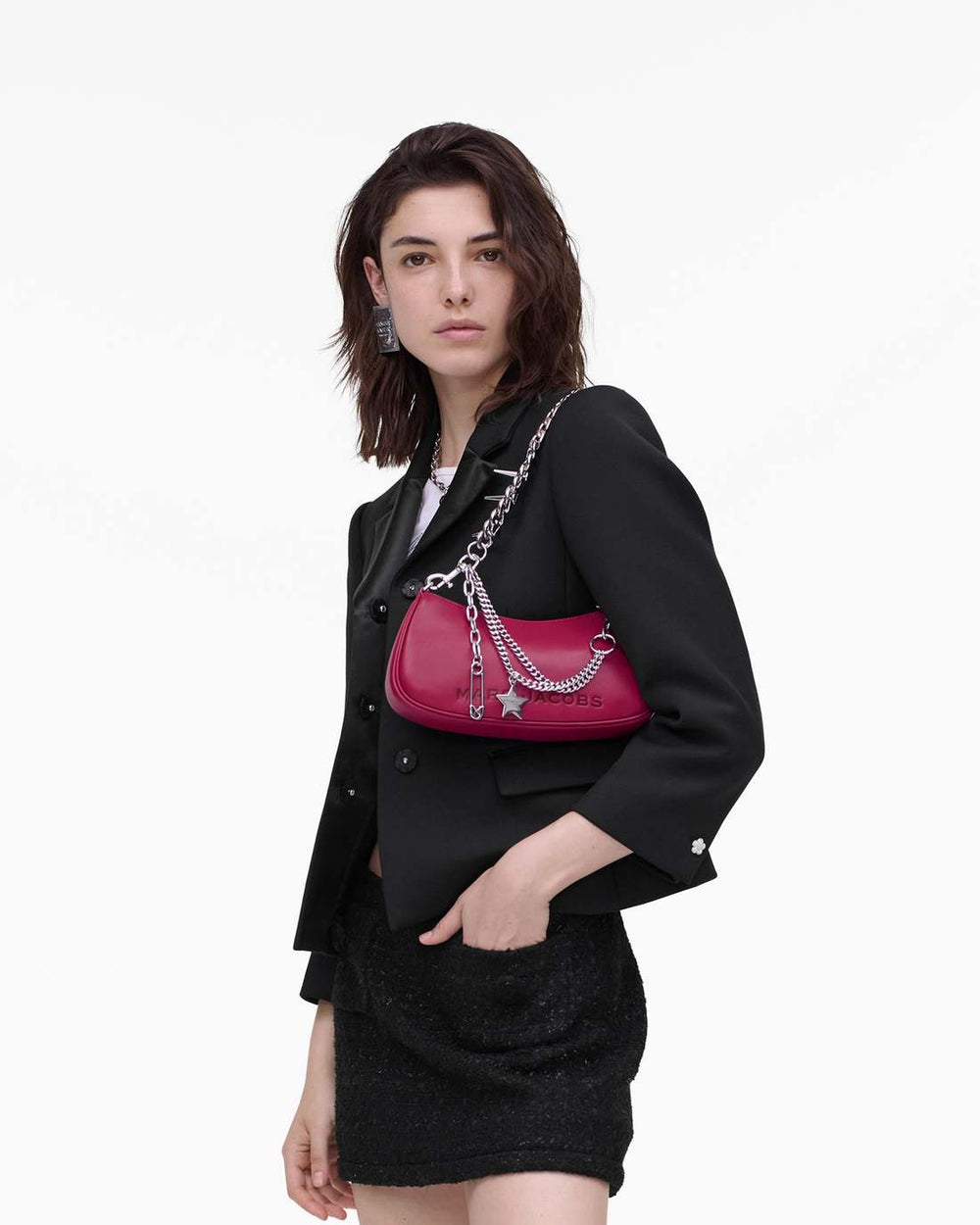 Marc Jacobs For Sale - The Star Charm Shoulder Bag Lipgloss Pink