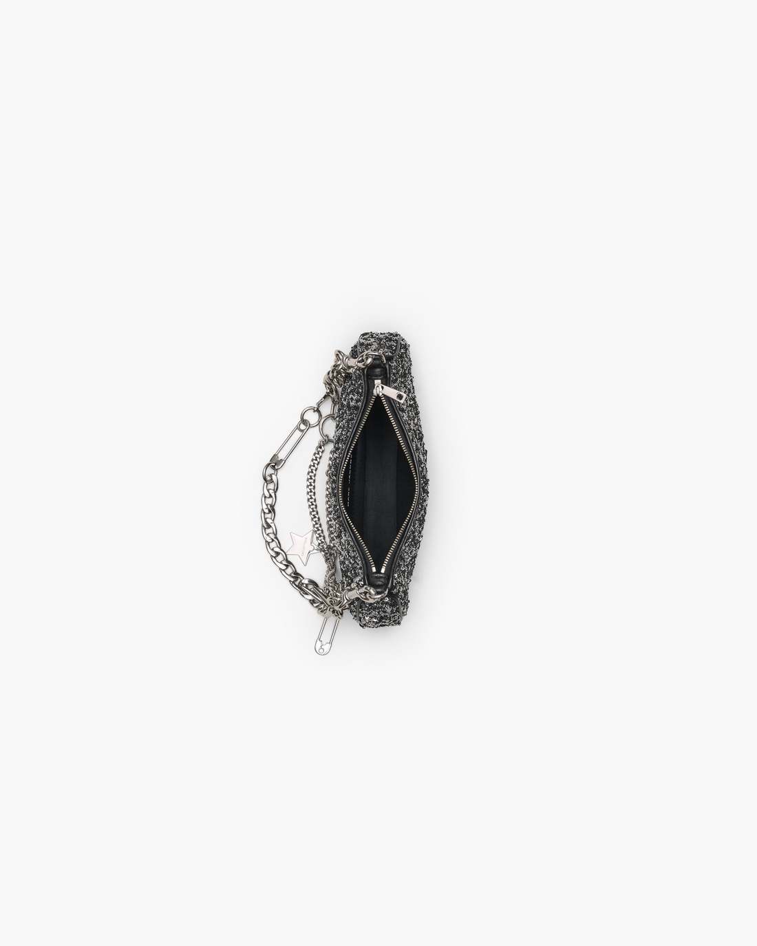Marc Jacobs Outlet - The Sequin Charm Shoulder Bag Silver