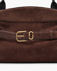 Marc Jacobs Online - The Suede Dakota Satchel Dark Brown