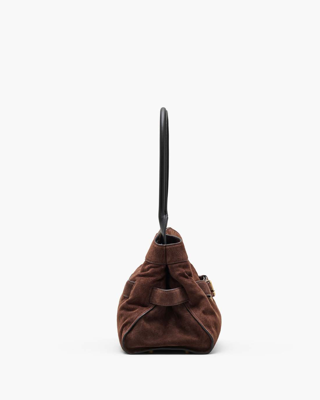 Marc Jacobs Online - The Suede Dakota Satchel Dark Brown