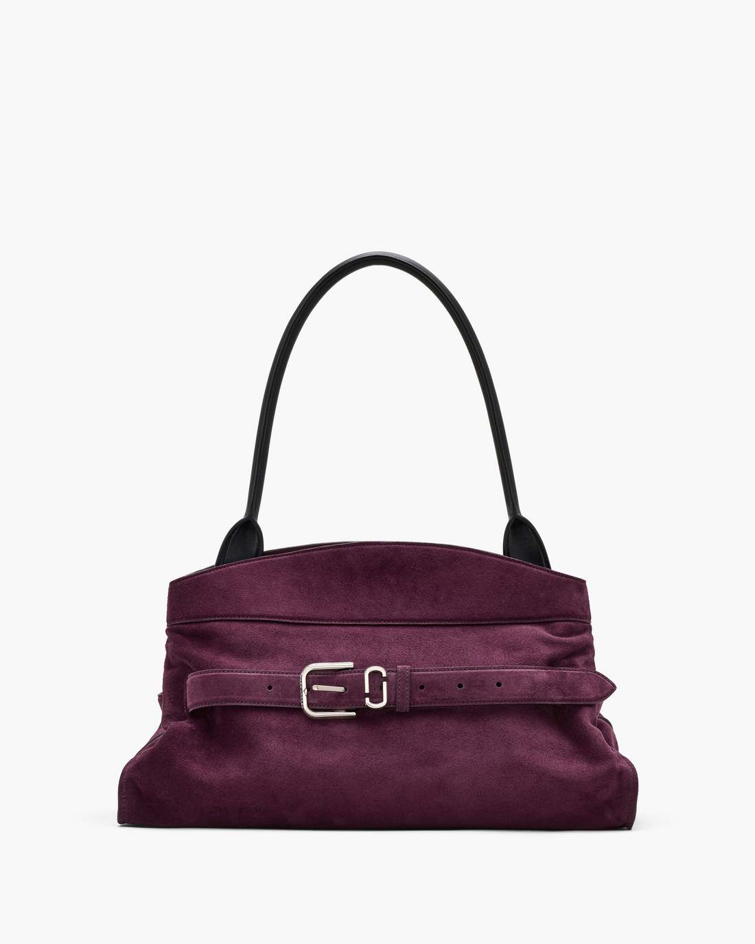 Marc Jacobs Sale - The Suede Dakota Satchel Dark Plum