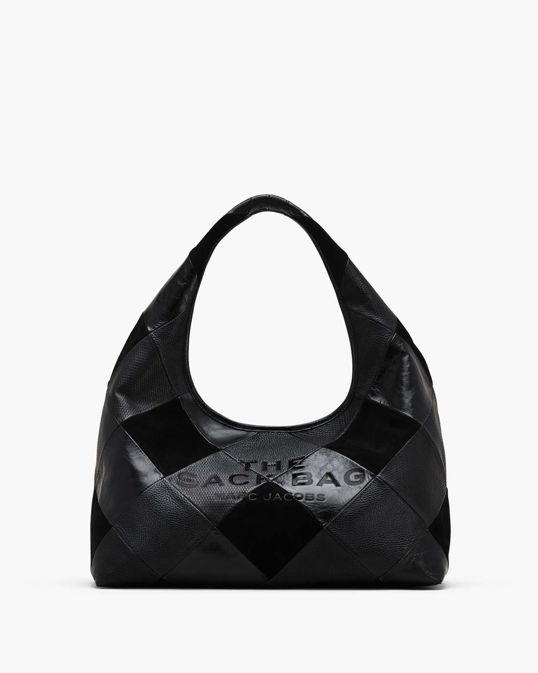 Marc Jacobs US - The Suede Patchwork Sack Bag Black Multi