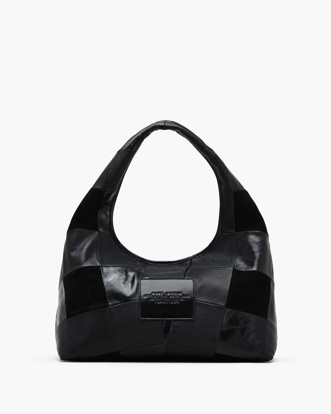 Marc Jacobs US - The Suede Patchwork Sack Bag Black Multi