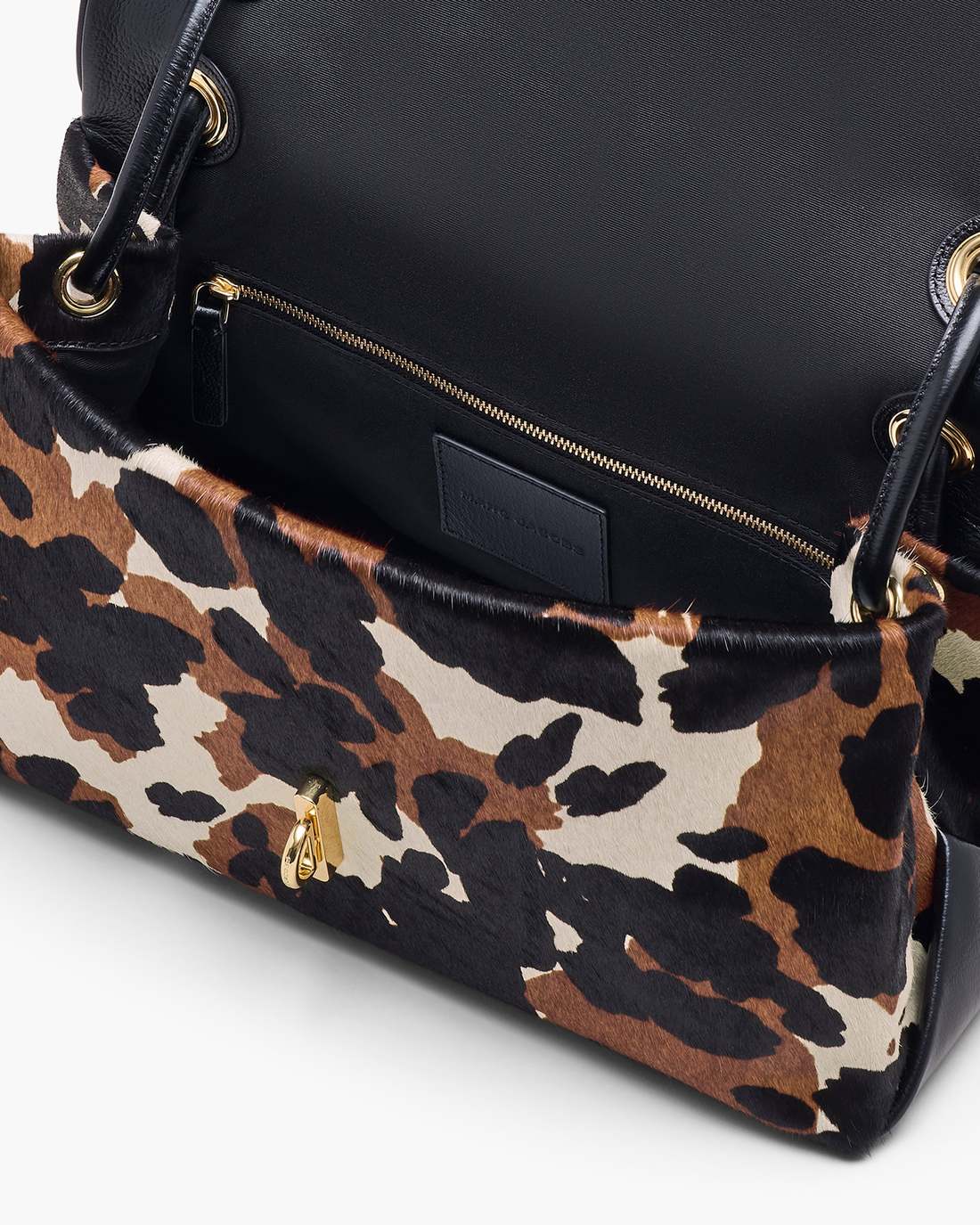 Marc Jacobs Online - The Cow Haircalf Large Dual Bag Mocha Multi