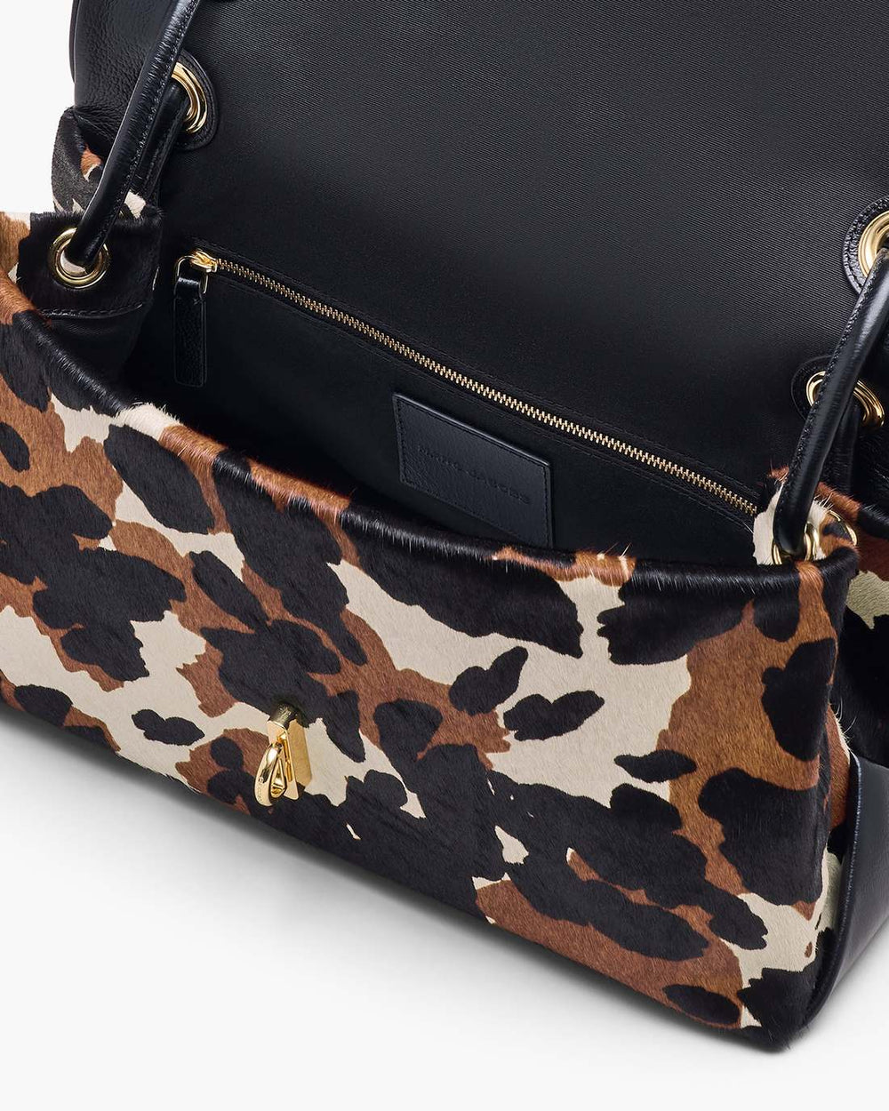 Marc Jacobs Online - The Cow Haircalf Large Dual Bag Mocha Multi